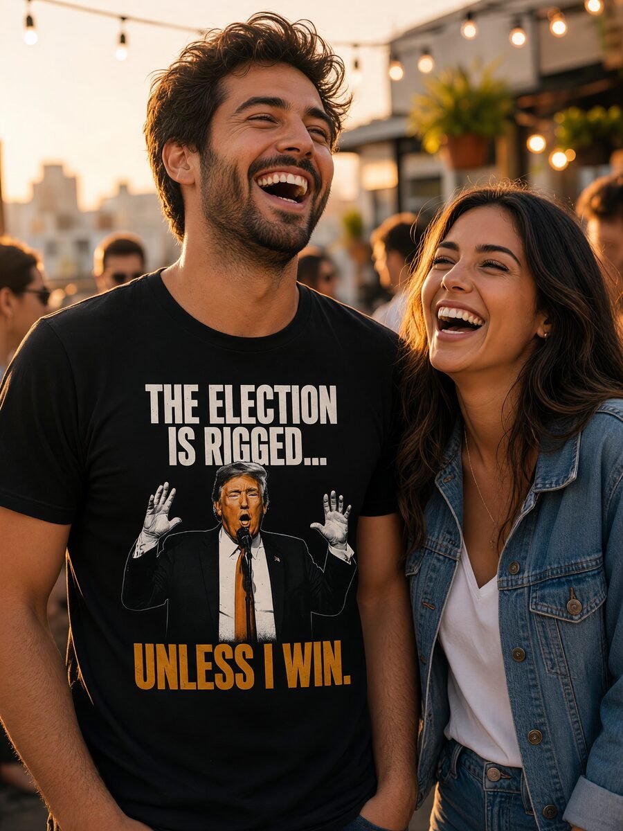 L'élection, sur le toit.